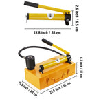 Hydraulic Knockout Punch Kit, VEVOR 15-Ton Conduit Hole Cutter for Wire Pipelines and Construction Sites