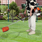 1 Sets 70.87 * 13.78 * 13.78 Inch 52Cc Weed Fuel Power, 2 in 1 Wireless Hedge Trimmer, 2-Stroke Lawn Mower, Hand-Held Lawn Mower