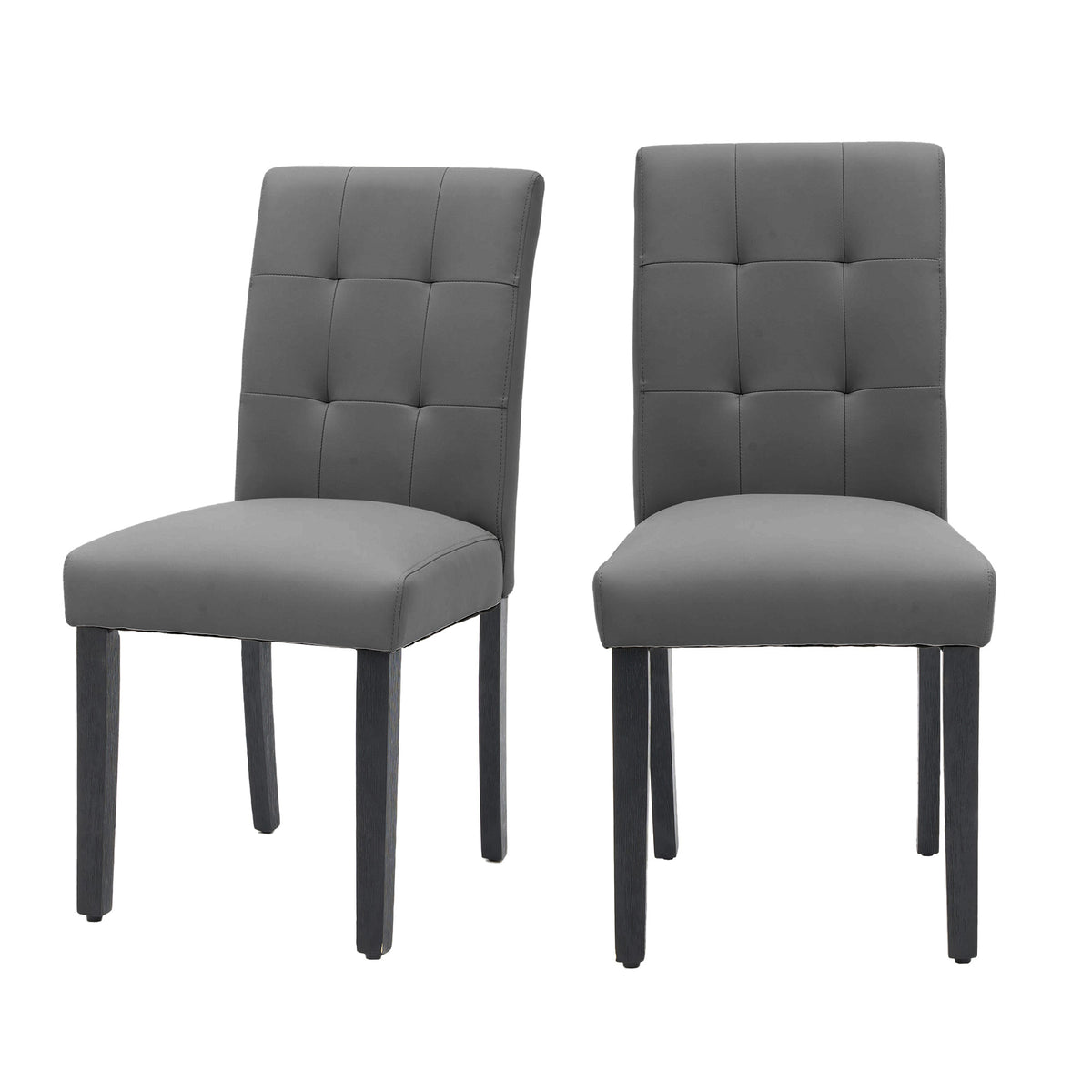 Set of 2/4 Faux PU Leather Upholstered Dining Chairs for Home Kitchen Living Room- Dining Room Chairs Dining Side Chairs