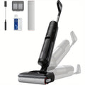 Refurbished DREAME H12 Pro Flexreach Wet Dry Vacuum Cleaner, 0 Tangle Cordless Vacuum Mop All-In-One for Hard Floors, 180° Lie-Flat Floor Cleaner Machine with 194°F Hot Self-Cleaning, 50Mins Runtime