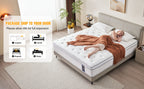 10/12 Inch Multilayer Hybrid Twin Full Queen King Size Mattress- Multiple Sizes & Styles Available, Ergonomic Design With Memory Foam And Pocket Spring, Medium Firm Feel