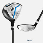 Men's Golf Club Set, Right Hand 9-11pcs Complete Set with Driver, Woods, Hybrids, Irons, PW, SW, Putter, Stand Bag And Headcovers