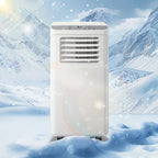 Portable Air Conditioner 8000 BTU(4400 BTU SACC), AC Unit with Dehumidifier Fan 3-in-1. Ft. Portable AC with Remote Control, 24H Timer, Digital Display,40dB Low Noise for Bedroom, Living Room, Dorms, Office