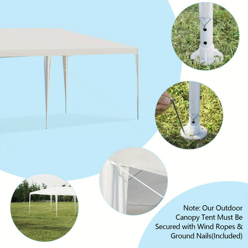 10' X 30' Outdoor Wedding Party Event Tent Gazebo Canopy Heavy Duty Protection