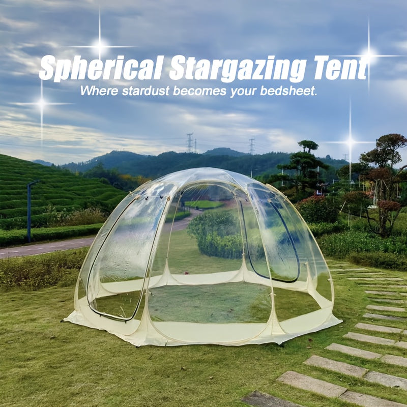 Transparent Party Tent with Frame - Large Clear Bubble Dome for Patio Sunroom