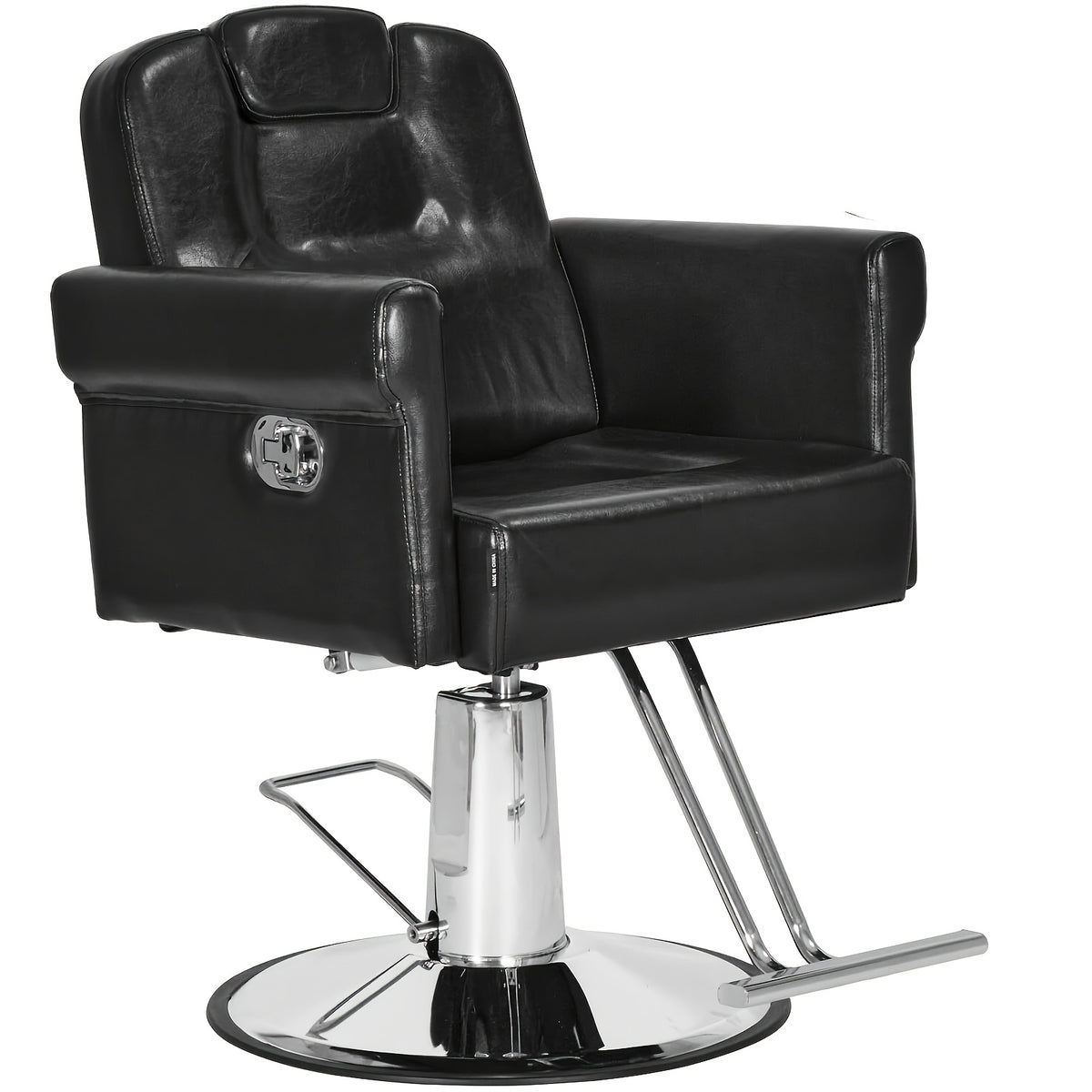 [Adjustable Height 360°] Barber Chair Recliner Salon Chair Hair Spa Chair With Hydraulic Pump, Removable Headrest, Adjustable Height 360 Degrees Swivel For Hair Salon Equipment