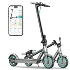 Adult Electric Scooter with A Powerful 350W Motor, Top Speed Of 15 Mph Maximum Range Of 30 Miles 8.5-inch Honeycomb Tires, 3 Adjustable Speeds, One-button Folding Design, Dual Brakes, And App Control. Suitable for Both Men And Women