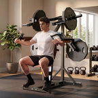 Shoulder Press Machine for Home Gym, Deltoid Strength Trainer with Adjustable Seat And Arm Handles, Heavy Duty Upper Body Workout Equipment