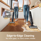 Refurbished DREAME H12 PRO Wet Dry Vacuum Cleaner, Cordless Vacuum Mop All In One, Smart Floor Cleaner for Hard Floor, One-Step Edge to Edge Cleaning with Hot Air Drying