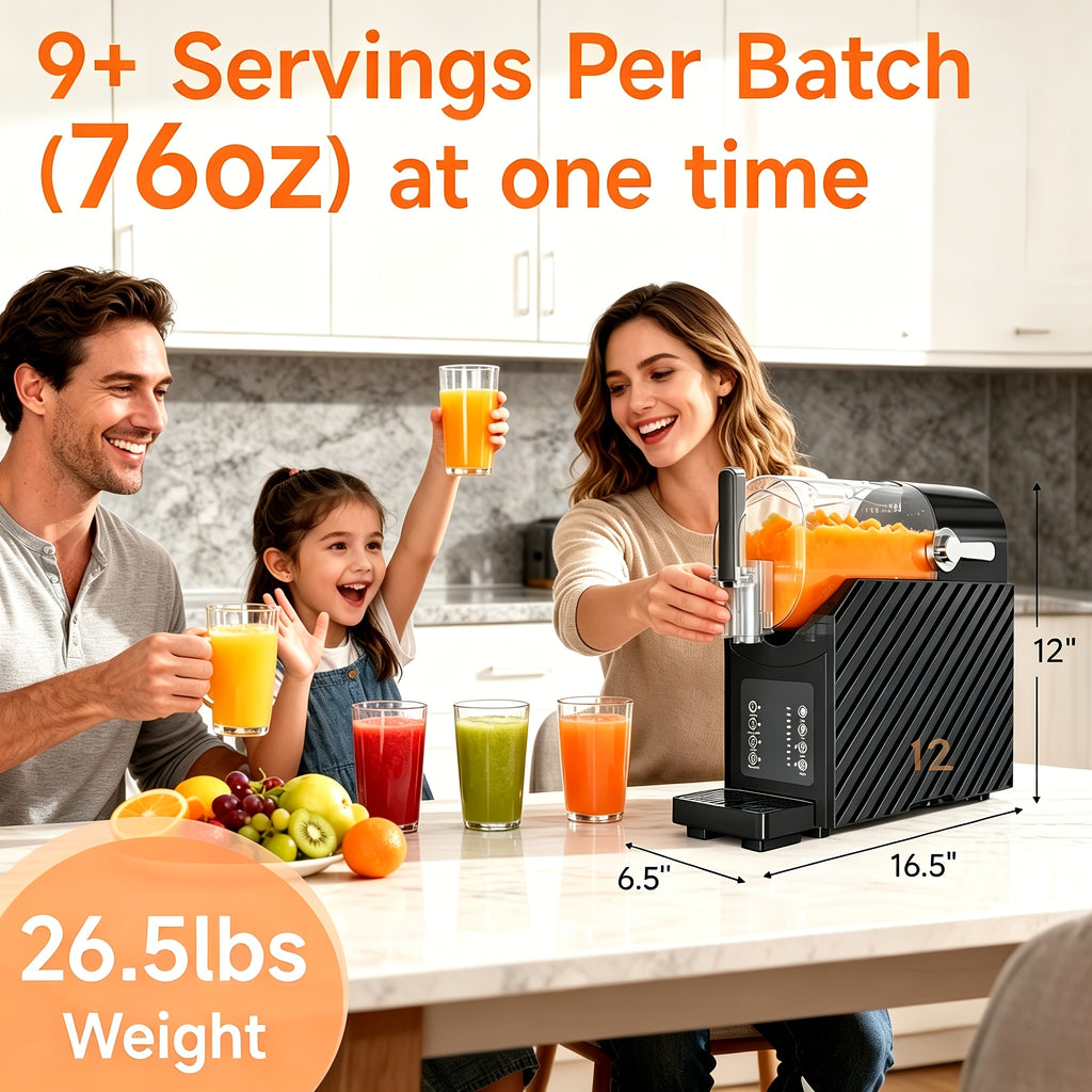76oz Smoothie Maker, Self-Cleaning Function, 3 Preset Programs, LED Display, Quiet Mixing, No Ice Needed, Ideal for Making Milkshakes, Margaritas And Other Beverages