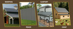 [Waterproof Metal Siding] 72.85''X18.9''/61.02''X18.9'' Corrugated Galvanized Metal Roofing Panels And 1 Pair Of Gloves, Waterproof Metal Siding Panels For Outdoor House, Storage, Chicken Coop, Garage, And Shed, 20pcs/15pcs/10pcs