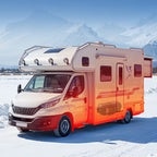 VEVOR Diesel Heater Portable Diesel Air Heater 8KW DC 12V/24V 2.6 Gal Tank