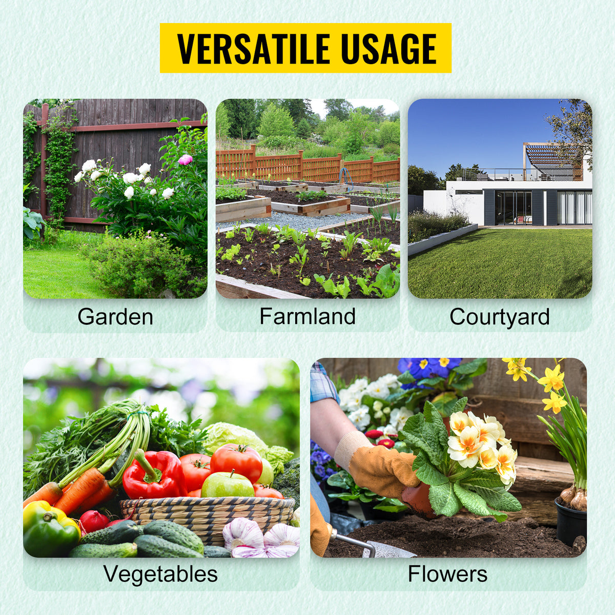 Walk-In Tunnel Greenhouse 20 x 10 x 7 ft by VEVOR — Reinforced Galvanized Structure for Plant Protection