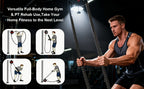 Endless Rope Trainer, Portable Cable Pulley System, Pulley Cable Machine System with Adjustable Resistance, Home Gym Equipment for Grip, Arms, Back, Body Coordination Exercises