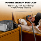 2400W Peak Solar Generator, Portable Power Station 700W 577Wh Backup Battery Pure Sine Wave with 120V AC Output Car Outlets PD 60W QC3.0, Refrigerator Mode Power Supply Bank for Camping, RVs, Blackout, CPAP, Black Friday, Thanksgiving, Christmas