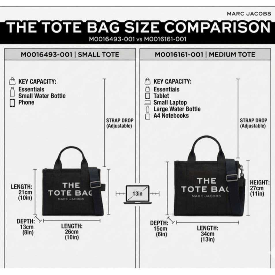 MARC JACOBS - Women The Medium Tote Bag M0016161 M0016161-001