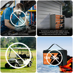 12V 100Ah/100Ah*2/150AH MAX LiFePO4 Lithium Battery, with 100A BMS, 12V Deep Cycle Marine Battery, Maximum Energy 1280Wh, Low Temperature Protection. High Performance, Suitable for Home Or Outdoor Use.
