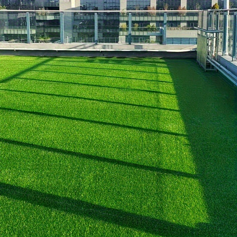 4Ft X 40Ft Artificial Grass 160 Sq Ft, 0.7 Inch Pile Height Multi-Purpose Synthetic Turf with Grass Installation Tools for Garden, Patio, Balcony, Decor, Indoor And Outdoor Use