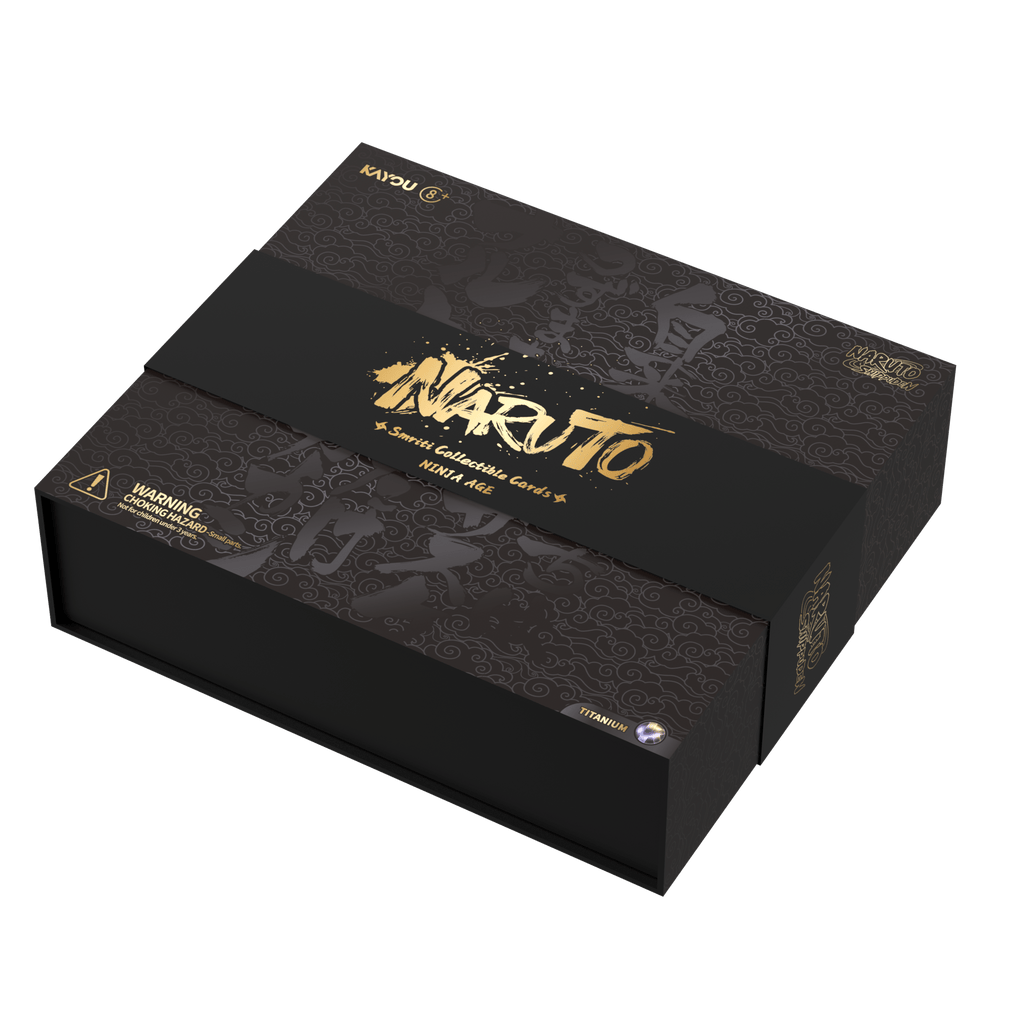 Kayou Naruto Ninja Age Premium Collector Box | Naruto-Smriti Collectible Cards - US Version