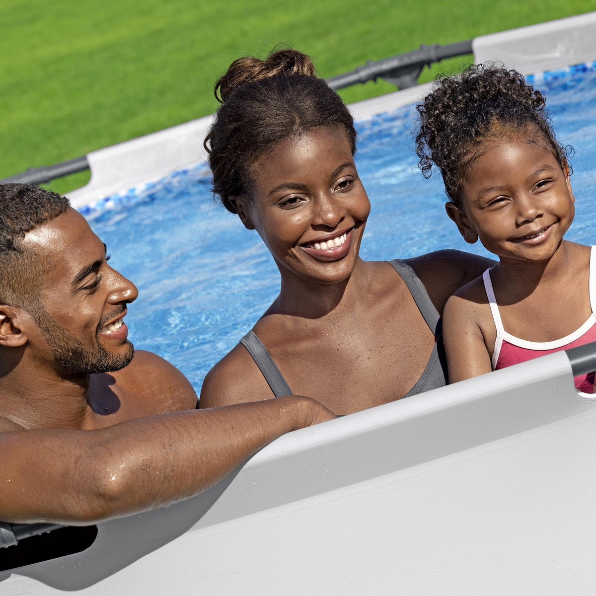 Bestway Steel Pro MAX 10 Foot x 30 Inch Round Metal Frame Above Ground Outdoor Backyard Swimming Pool Set with 330 GPH Filter Pump