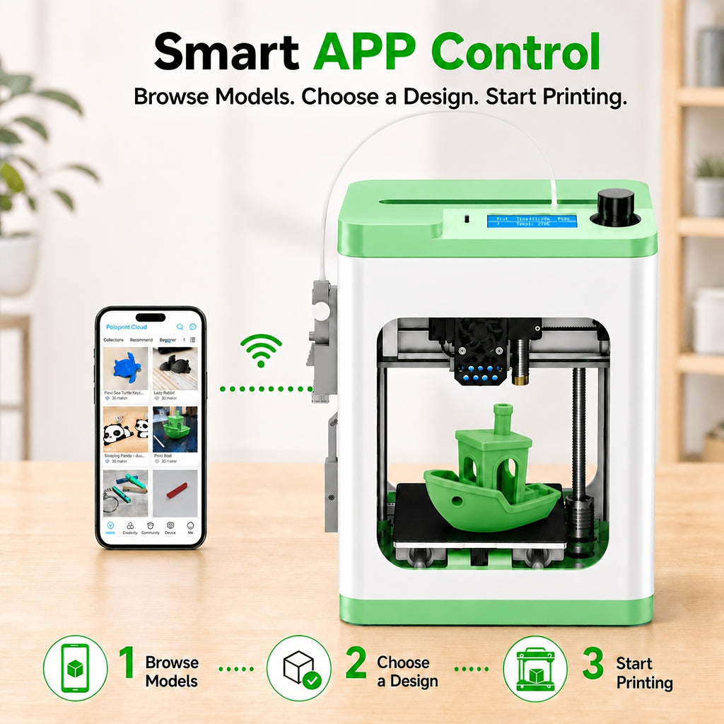 [Wi-Fi Cloud Printing] 3D Printer Machine Tina2S V12, Impresora 3d Featuring Wi-Fi Cloud Printing Function, Fully Assembled And Automatically Leveled 3D Printer, Suitable for Beginners, with High Precision Printing And Reduced Waste