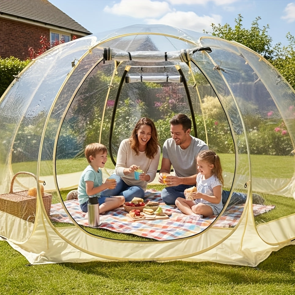Pop Up Bubble Tent, Instant Igloo Tent Suitable for 4-6 People, Screen House for Patios, Cold