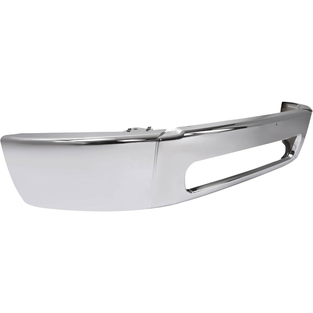 Front Bumper Assembly Compatible with 2003-2021 Freightliner M2 106 112 Business Class A21-26683-005 A21-27811-016 A21-27811-017 Models Steel Bumper Chrome 3PCs