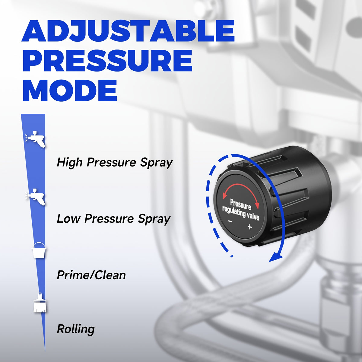 1200W Heavy-Duty Airless Paint Sprayer, 3300PSI High Pressure And 40.58oz/Min High Flow for Fast Painting, Up to 30% More Coverage with Less Overspray, for House Painting, Interior/Exterior Walls, Fences, Furniture. Gift for Father, Dad And Husband