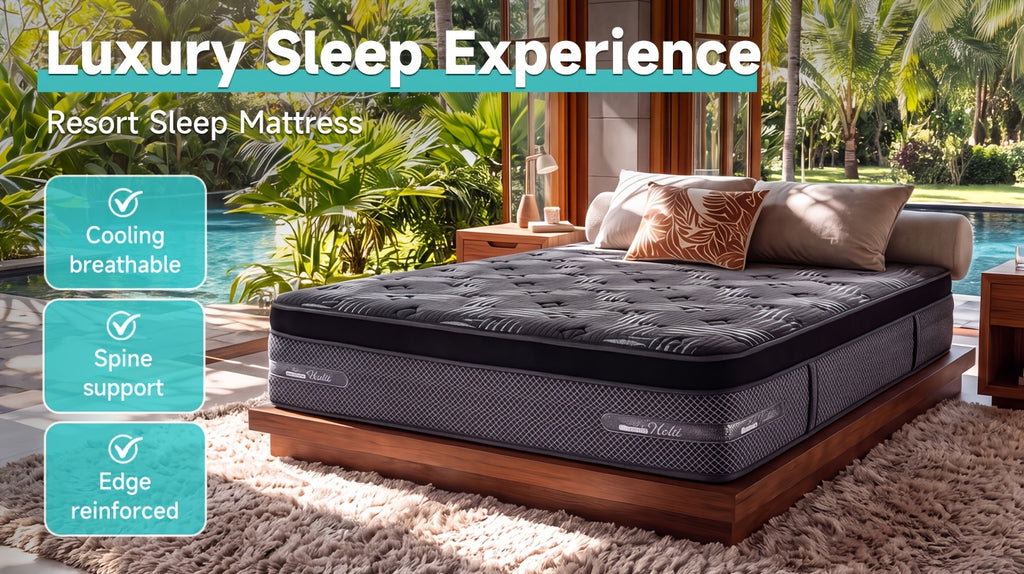 12/14 Inch Queen Size Mattress& King Size Mattress In A Box, Hybrid Mattress with Independent Pocket Spring - Silent And Undisturbing, Memory Foam - High Resilience, Thickened Edge Support, Pressure Release - Lumbar Support, Comfortable& Breathable