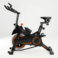 Silent Home Exercise Bike, 330 Lbs Weight Capacity, Indoor Fitness Bicycle with Tablet Holder and Display, Adjustable Resistance Cardio Trainer, Home Fitness Equipment