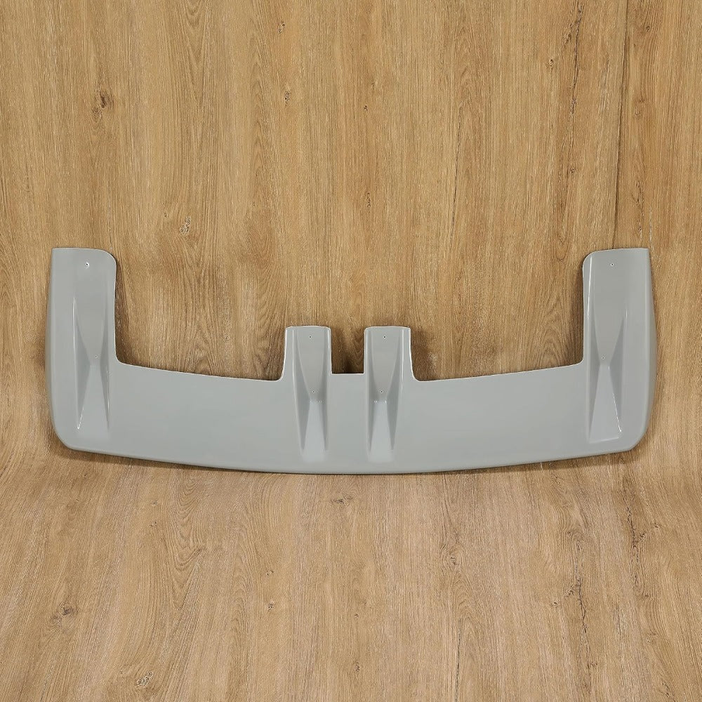 Cab Sun Visor Compatible with 1999-2016 Ford F-250 F-350 F-450 F-550 Super Duty ABS Plastic Gray