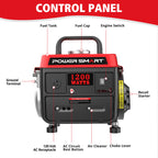 1200W Gas Powered Generator, Small Portable Generator for Home Use Camping Ultralight