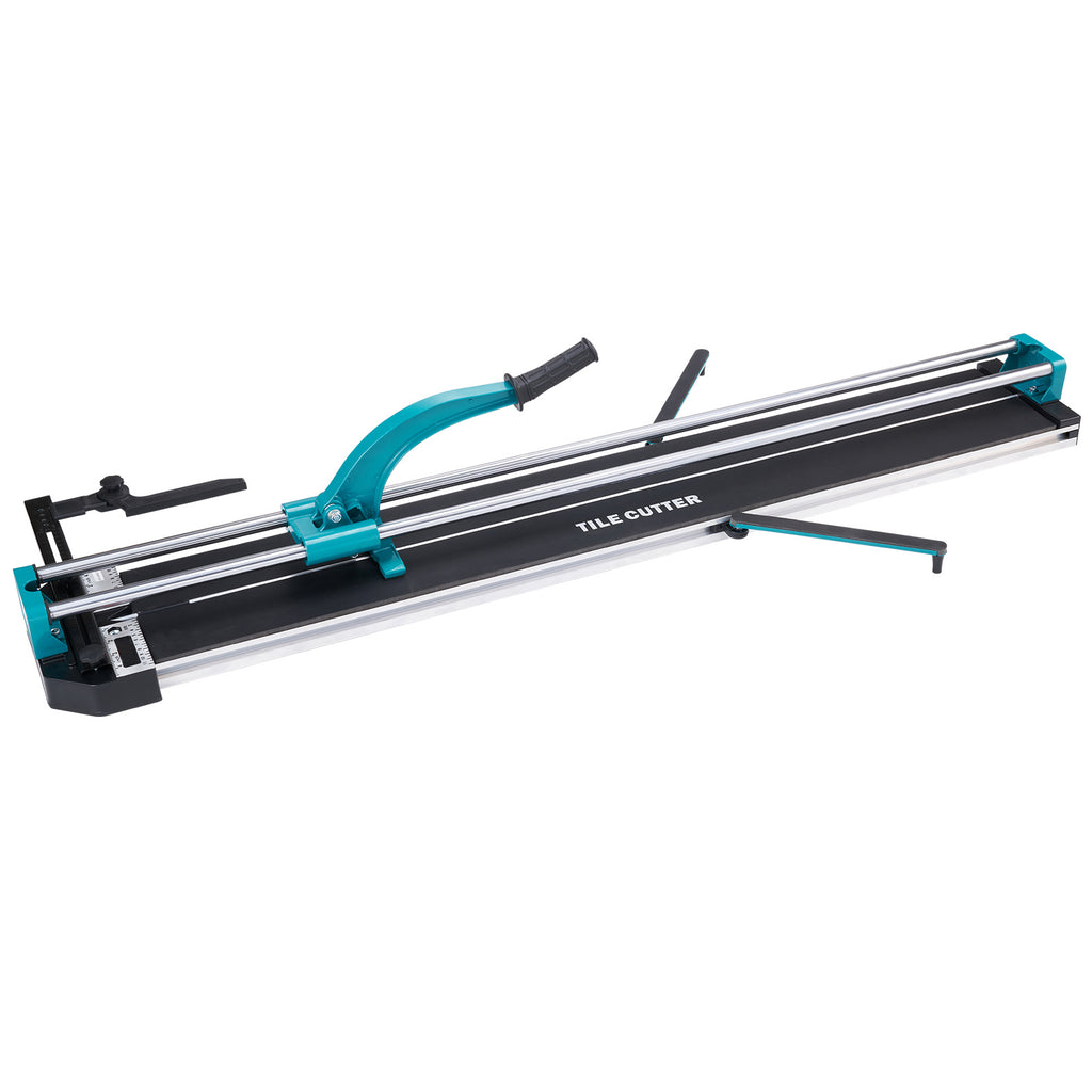 Manual Tile Cutter by VEVOR for Cuts up to 48 Inches with Double-Rail Support in Remodeling Projects