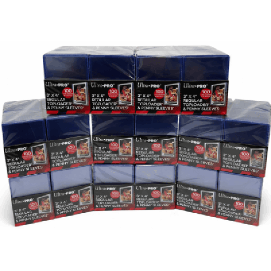 1600 Ultra Pro Top Loaders and Sleeves. 1 Sealed Case! 1600 Top Loaders and 1600 Sleeves