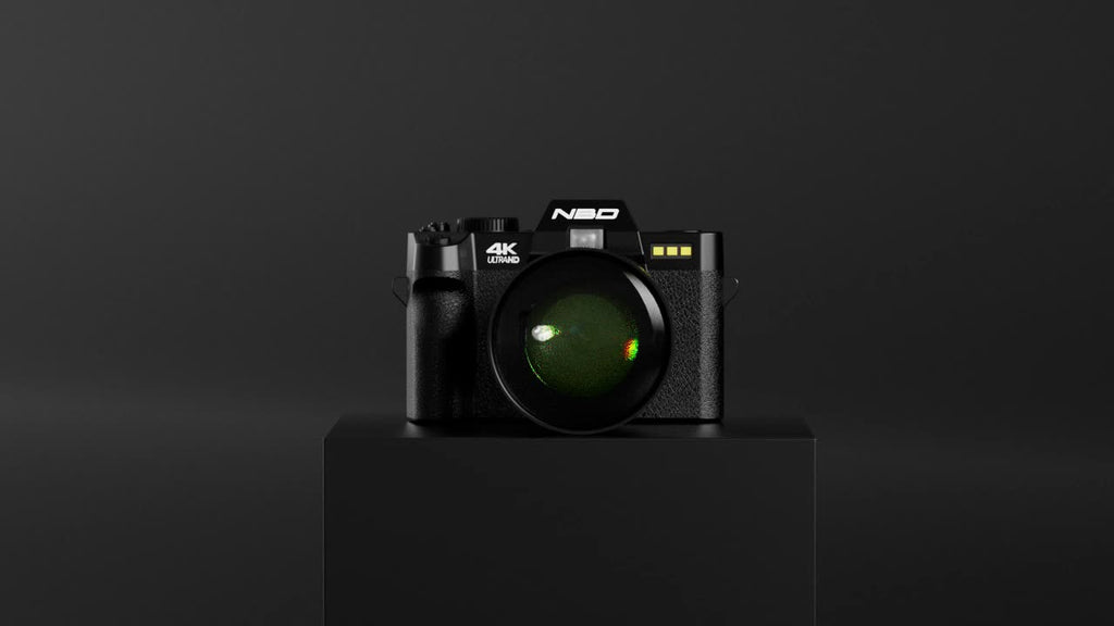 G-Anica Digital Camera, 48MP Cameras for Photography with Wifi And App Control, 4K Vlogging Camera, Compact Camera, Perfect for Entry-Level Users And Beginners with Macro And Wide Lens - 32GB Card