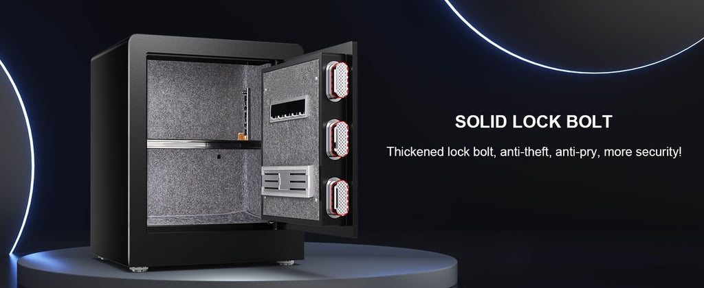 Large Home Safe Heavy Duty Fireproof Safe Box for Home Use with Removable Lock Box And Key Combination Lock, Anti-Theft Digital Safe Box for Home Office Business
