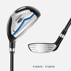 Men's Golf Club Set, Right Hand 9-11pcs Complete Set with Driver, Woods, Hybrids, Irons, PW, SW, Putter, Stand Bag And Headcovers