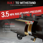 8 Gallon Ultra Quiet Air Compressor, 1.5HP 4.52 CFM, Max 115 PSI Oil-Free Air Compressor Tank for Car Repair, Spray Painting, Woodwork Nailing, 110V/60Hz, 70dB