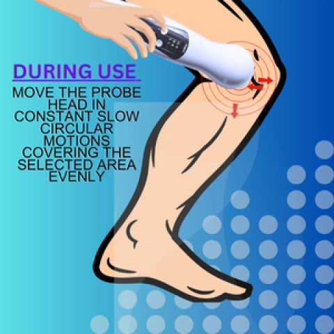Portable Comfort Ultrasound Device for The Body Handy Soundwave Technology Device for Home Use Micro Massage for Muscles Portable Massage Sticker