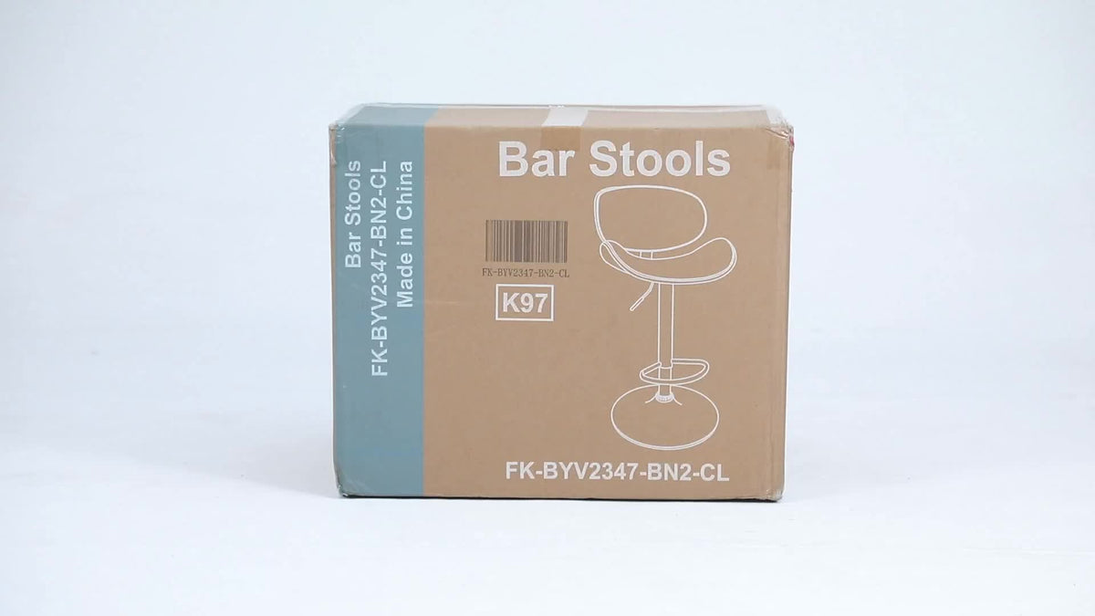 2pcs Or 4pcs for Bar Stool Set with Adjustable Height, PU Leather Seat Cushion, Ergonomic Backrest, Footrest, And Non-Slip Rubber Base, Perfect for Bars And Home Kitchen Islands