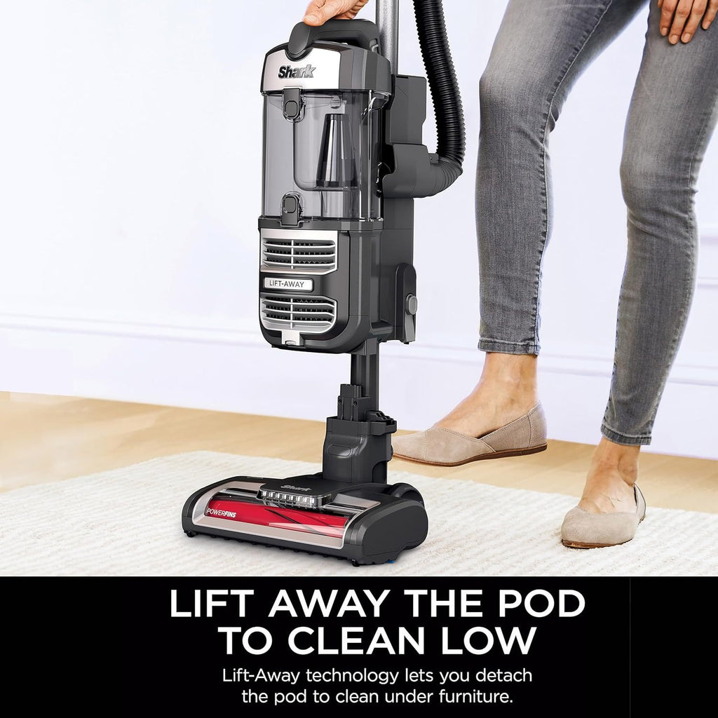 Shark Navigator Lift-Away Upright Vacuum UV730, Self-Cleaning Brushroll, HEPA Anti-Allergen Seal, Powerful Suction for Pet Hair, Carpet & Hard Floor Cleaner with LED Headlights, 13.5 lbs