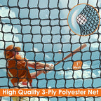 Baseball Batting Cage 20/30Ft for Backyard, Baseball Training Equipment Netting Cages, Golf Softball Baseball Nets for Batting with Frame And Net, Hitting And Pitching Practice