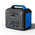 SBAOH Portable Power Station, 300W 296Wh Power Supply Quick Charge/110V AC Outlets/DC Ports And LED Flashlight, Lithium Battery Backup for Home Outdoor Travel Camping Blackout