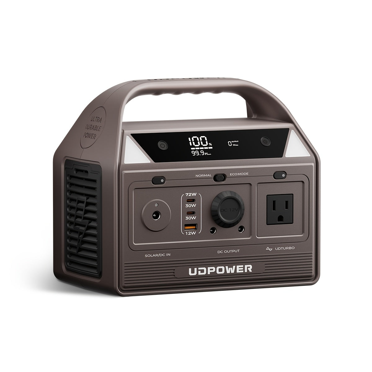 [ Labor Day Discount Preview ] 200W/400W/600W/1200W UDPOWER Portable Power Station, Equipped with Fast Charging, 192Wh/256Wh/596Wh/1191Wh Battery Solar Generator, Suitable for Home Use, Outdoor Travel, Equipped with a 300W Lumen Illuminating Lamp