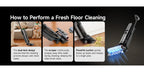 Refurbished Dreame H12 Pro Wet Dry Vacuum Cleaner, Hard Floor Vacuum and Mop Combo, Smart Mess Detection, Strong Suction for Wet & Dry Spills, 35-Min Runtime, 30.43oz Water Tank, Hot Air Self-Cleaning, Edge-to-Edge Corner Cleaning, Anti-Tangle Brush