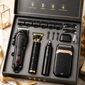Rechargeable Electric Grooming Kit. Equipped with An LCD Battery Display, This Set Is An Essential Companion for Use At Home, While Traveling, or In The Car-making It The Perfect Gift for Husbands, Boyfriends, and Elders.